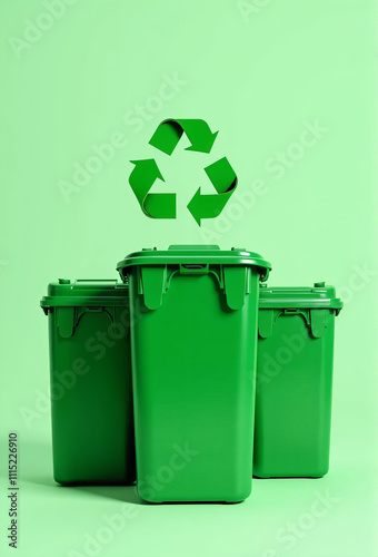 recycle bin, green bin,bin