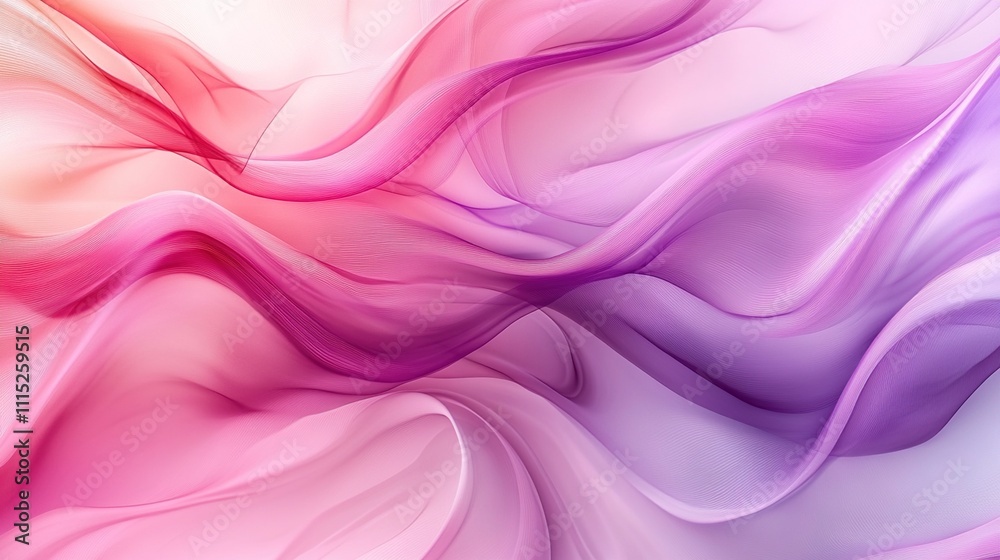 Obraz premium Abstract pink and purple wave background.