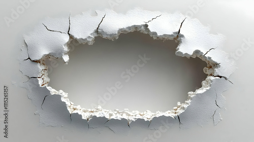 Abstract White Wall Texture...