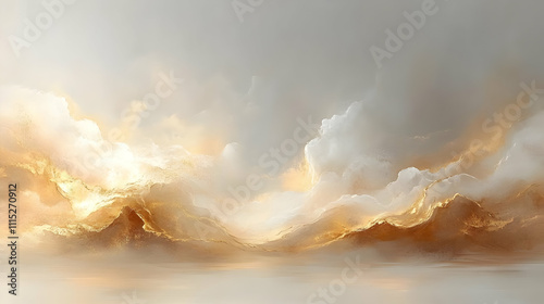 Golden Cloudscapes: Serene ...