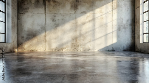 Empty Industrial Room 3D Re...