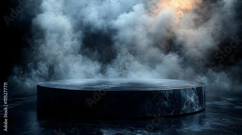 Dark Marble Platform in Mys...