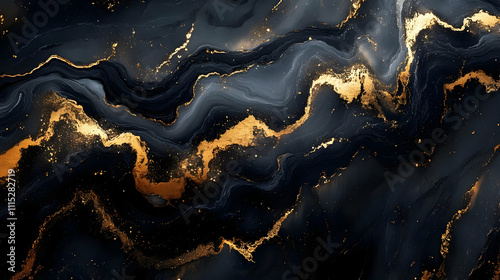 Black Gold: Abstract Art Sw...