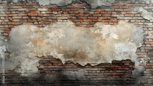 Distressed Brick Wall Backg...