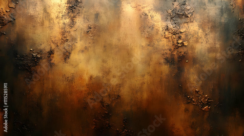 Golden Brown Textured Backg...