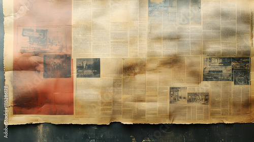 Vintage Newspaper Backgroun...