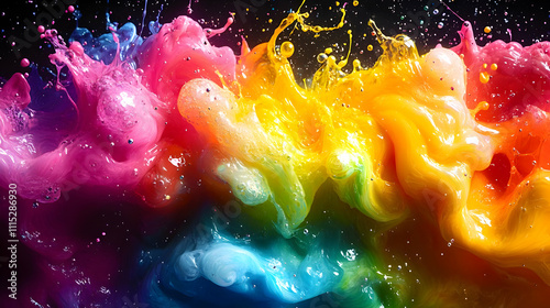 Vibrant Rainbow Colors Expl...