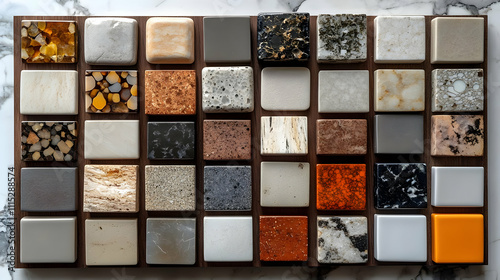 Samples of Decorative Stone...