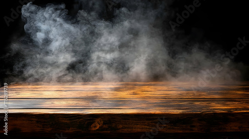 Mystic Wooden Table with Fo...
