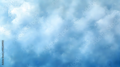 Blue Abstract Background Il...