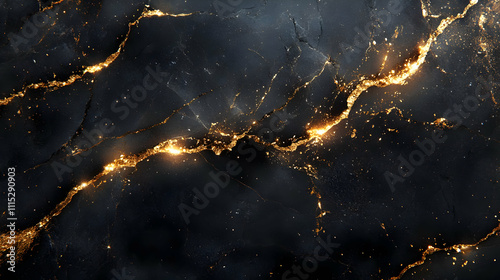 Black Gold Marble: Luxury T...