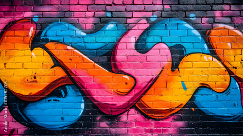 Vibrant Graffiti Art: Color...