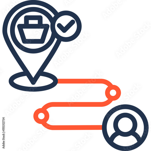 Customer Journey Icon