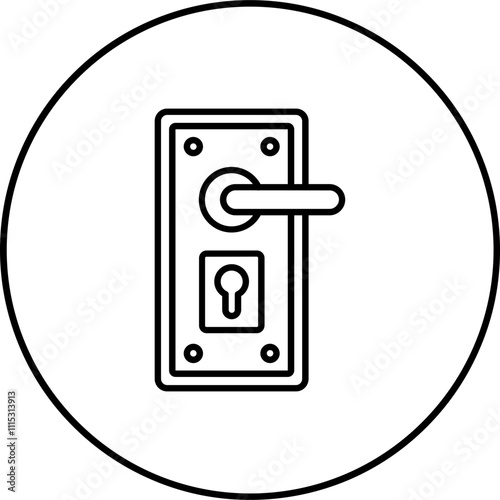 Door Handle Icon