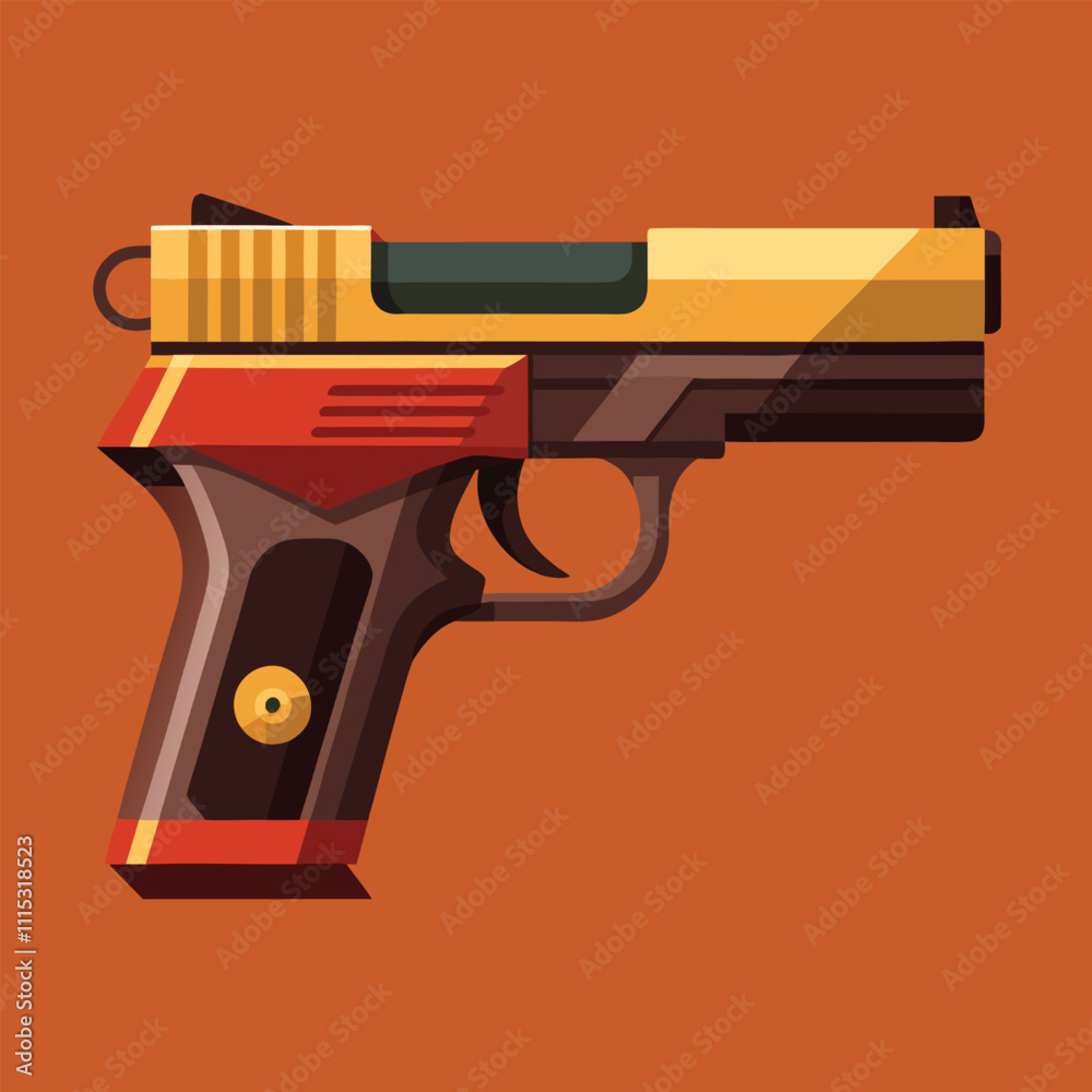 Fototapeta premium gun vector