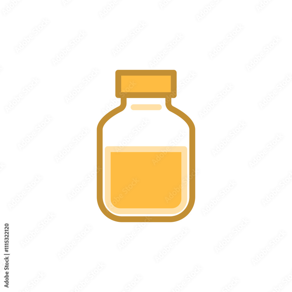 jar icon vector design template elegant style jar icon vector design template elegant style