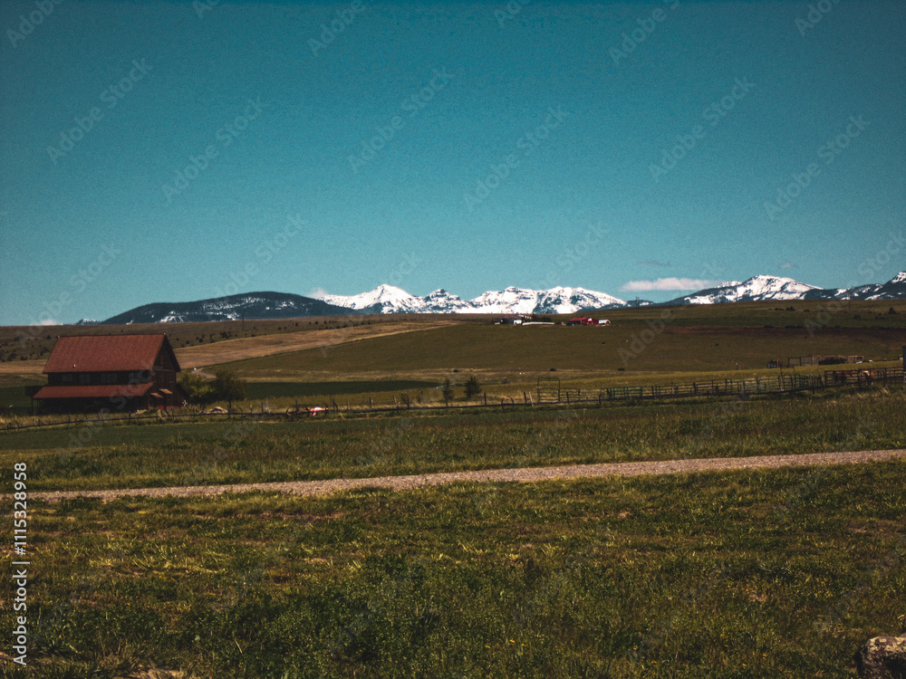 Obraz premium landscape in the mountains