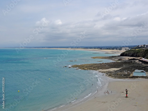 Baie du Mont saint Miche, environs de Granville  photo