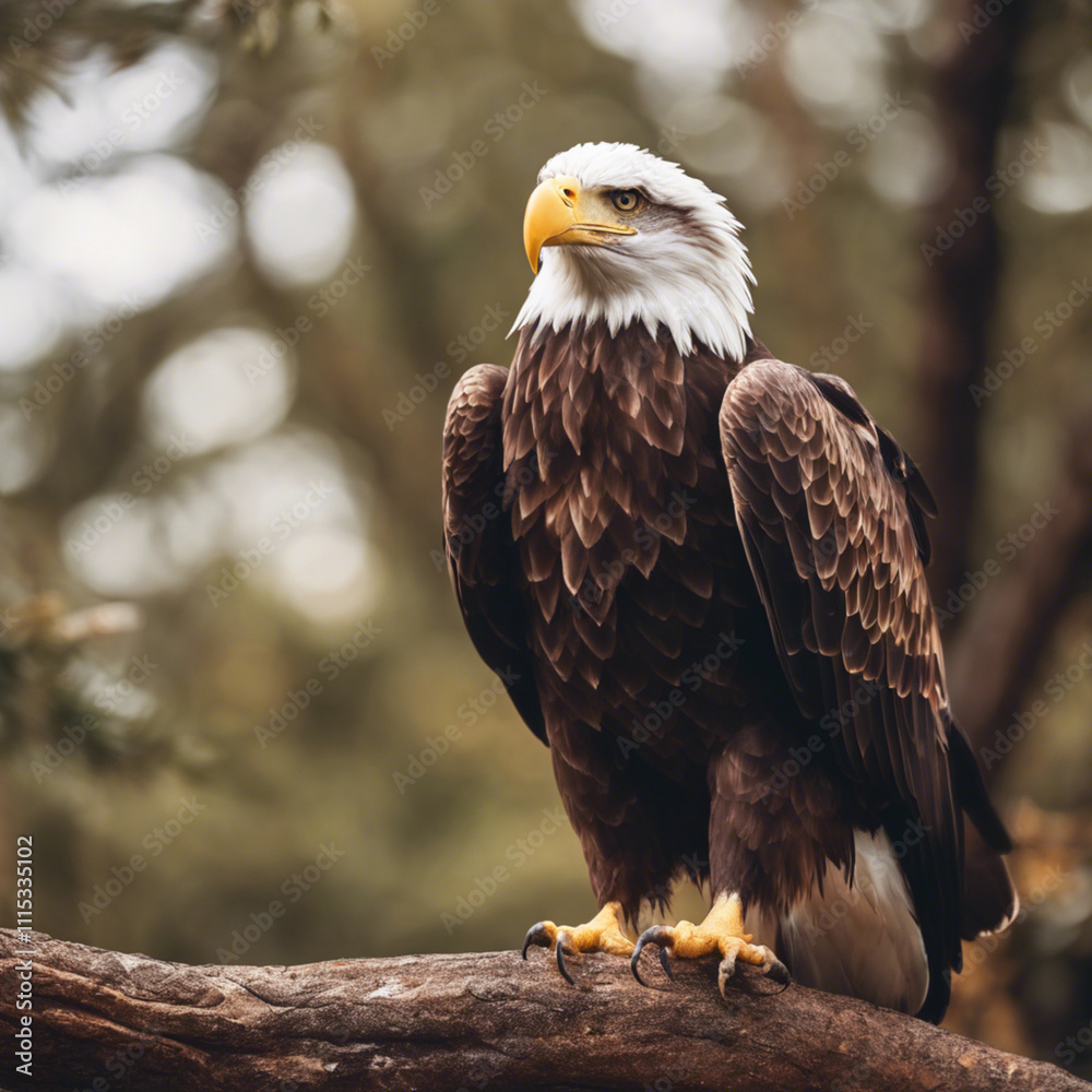 Obraz premium Eagle Bird Closeup