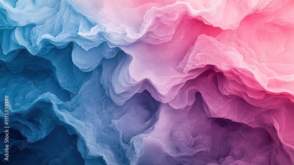 Obraz premium Abstract Colorful Swirls Background