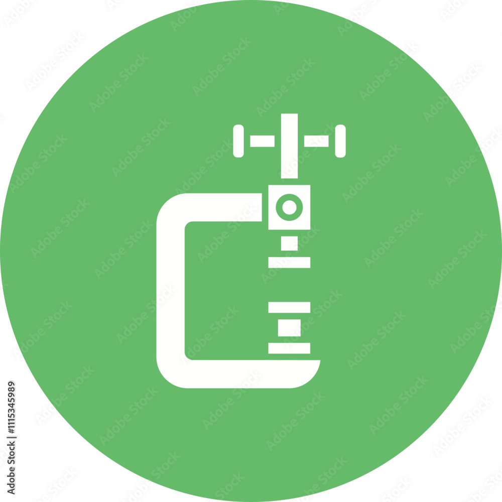 Obraz premium Clamp Icon