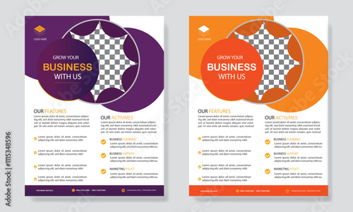 business flyer template