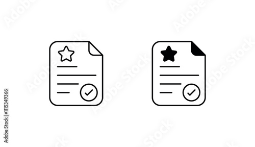 Probation icon design with white background stock illustration