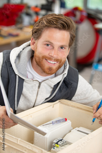 a man happy screwing machine