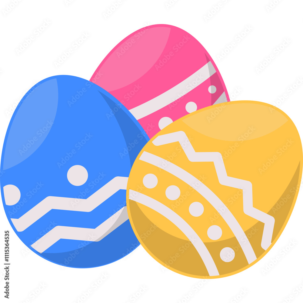 Fototapeta premium Easter Egg Illustration