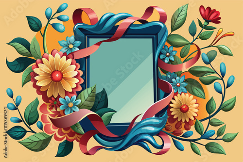 Create a Flower Frame