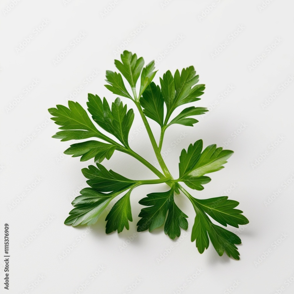 Fototapeta premium Chopped Parsley for Cooking Garnish