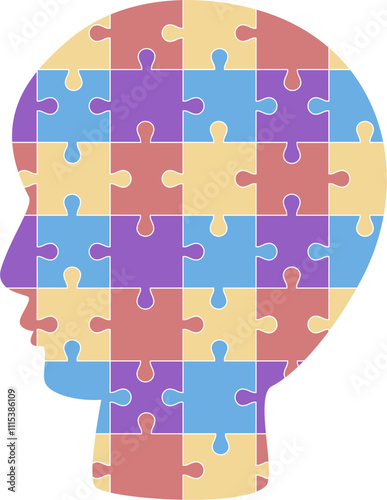 Autism awareness day vector illustration