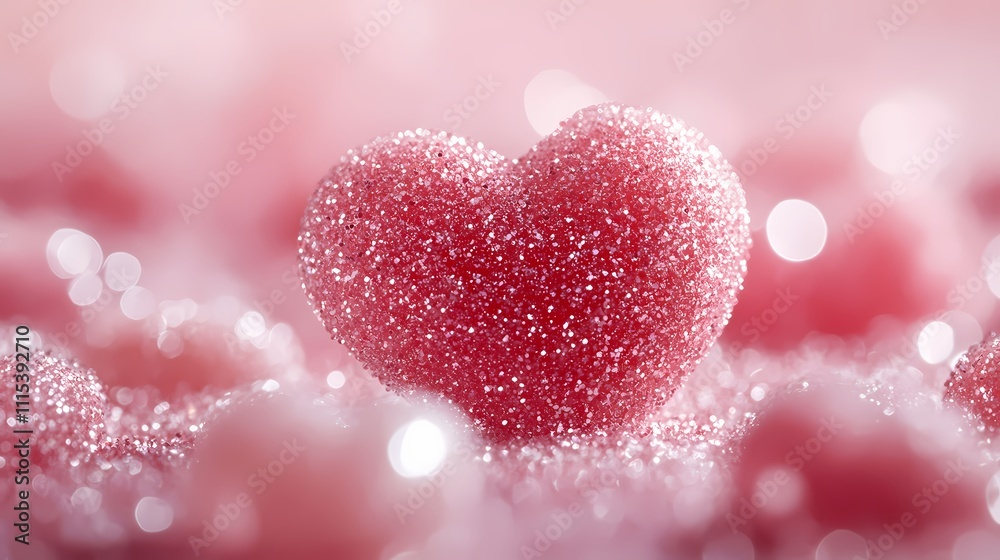 Fototapeta premium A red love.