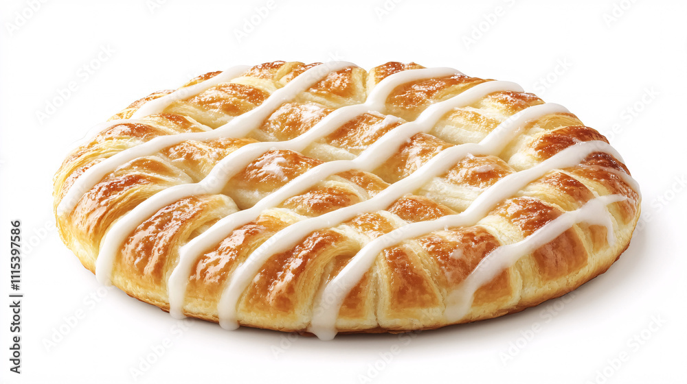 glazed danish pastry isolated on white background delicious sweet bakery dessert food photography stock image closeup detail. glazed danish pastry isolated on white background delicious sweet bakery dessert food photography stock image closeup detail.
