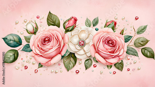 pink rose