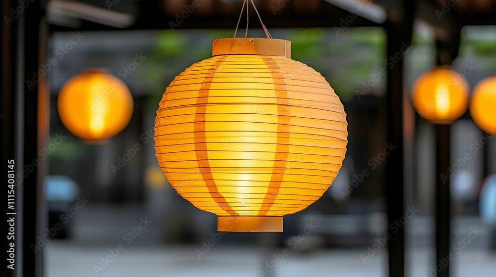 Obraz premium Decorative Lantern Lighting for Outdoor Settings