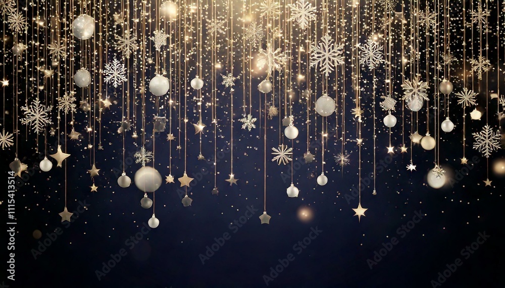 Obraz premium Christmas Decorations and Illuminations