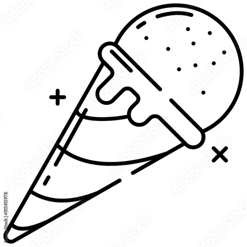 Ice Cream Cone Icon