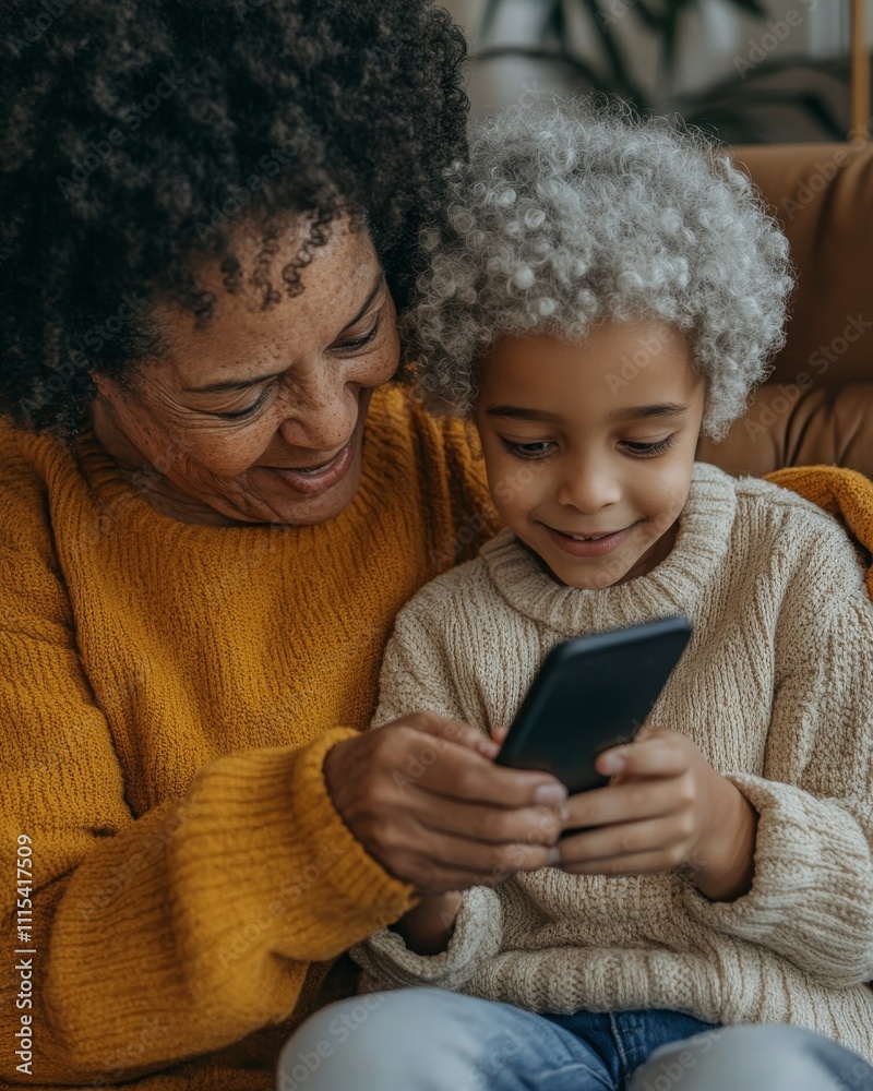 Fototapeta premium Joyful Moments of Family Connection Across Generations