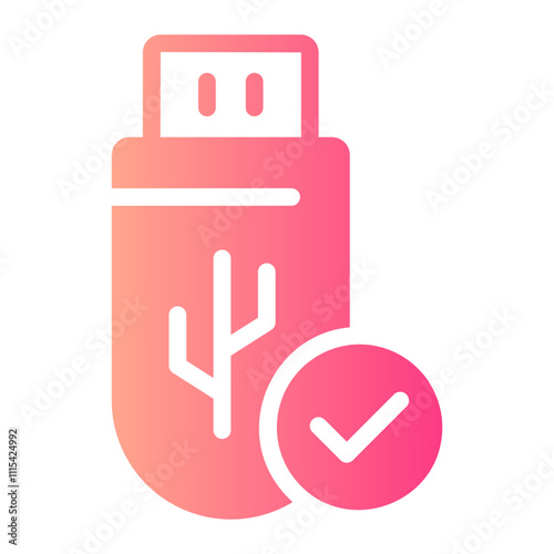 usb Gradient icon