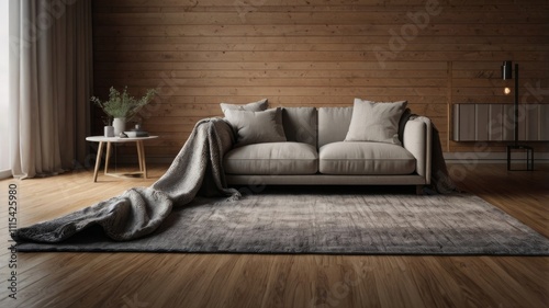 Modern Comfort: Stylish Sofa for Your Home Interior
 photo