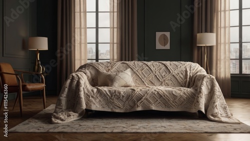 Modern Comfort: Stylish Sofa for Your Home Interior
 photo