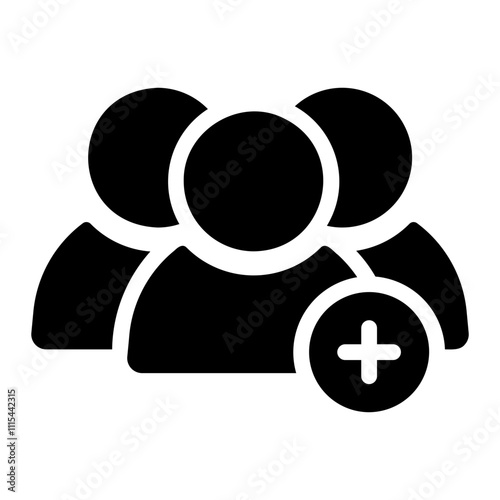add friend Solid icon