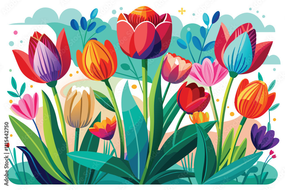 Tulip Blossom Image