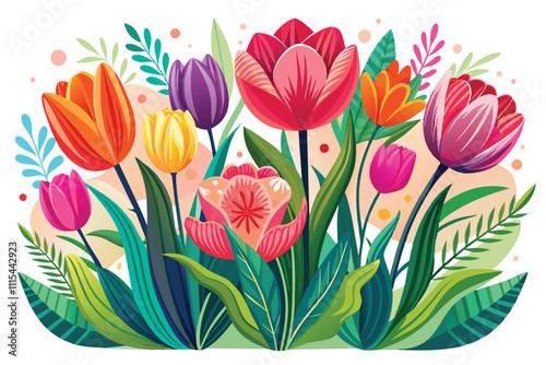 Tulip Blossom Portrait