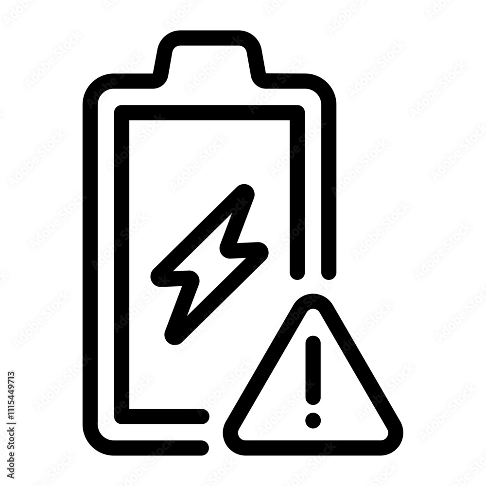 full battery Line Icon full battery Line Icon