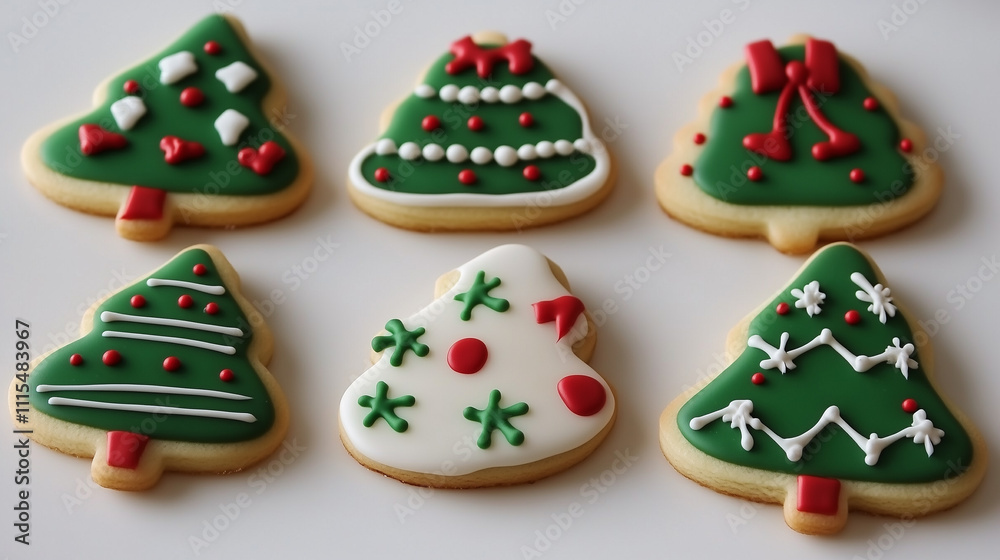 Obraz premium christmas gingerbread cookies