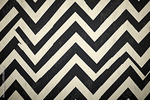 Repeating Pattern of Sharp Angular Chevrons for Bold Digital Art Design photo