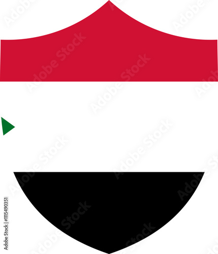 Free Download Shield Icon of Sudan Flag - GFXLoad