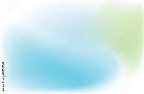 Gradient blurred texture background vector. Winter and spring background, cool and refreshing.